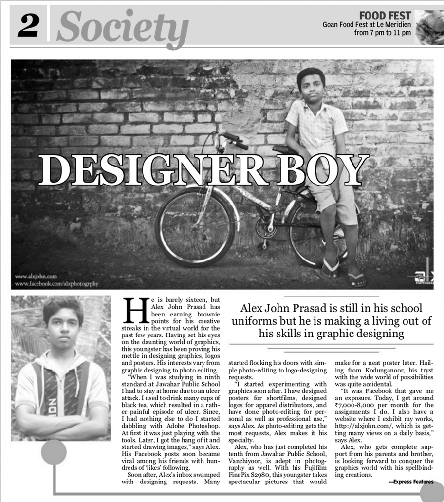 Indian Express Ernakulam - Front Page Feature (June 2023)